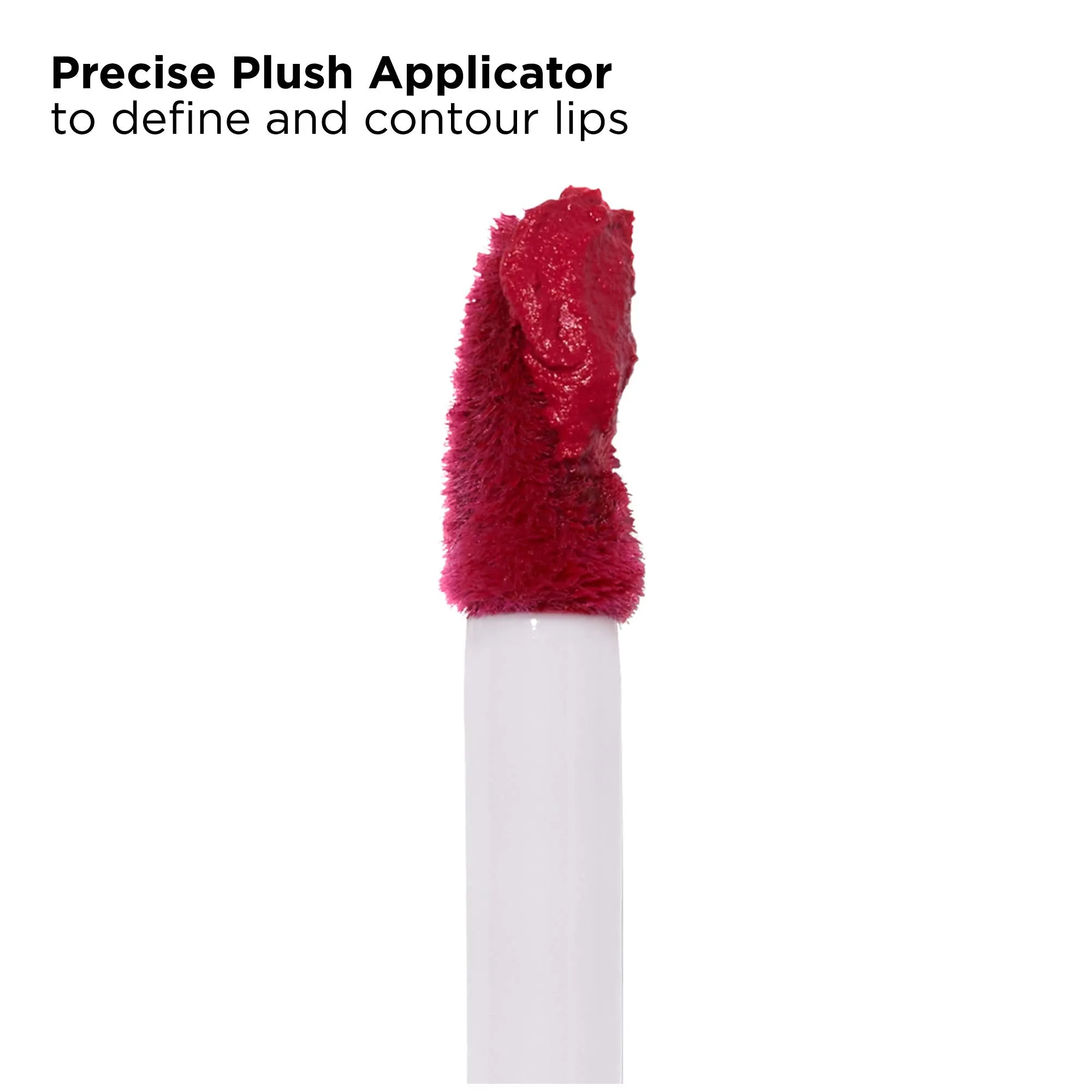 REVLON Ultra HD Lip Mousse Hyper Matte, Longwearing Creamy Liquid Lipstick in Plum / Berry, Spice (825), 0.2 oz