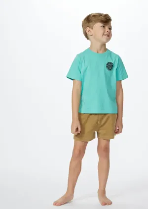 Ripcurl Wetsuit Icon Short Sleeve Tee Boy