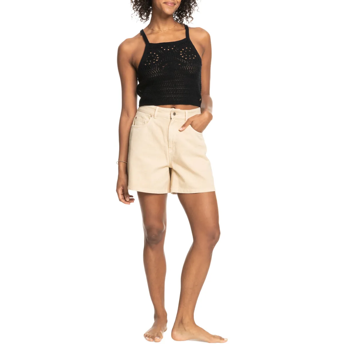 Roxy Women's Malibu Crush Knitted Halter Top