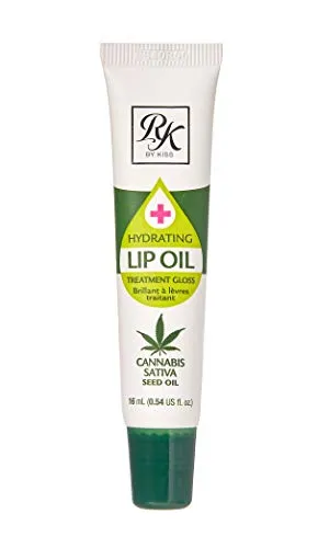 Ruby Kisses Hydrating Lip Oil Cannabis Sativa Hemp Seed RLO04D1 (1 PACK)
