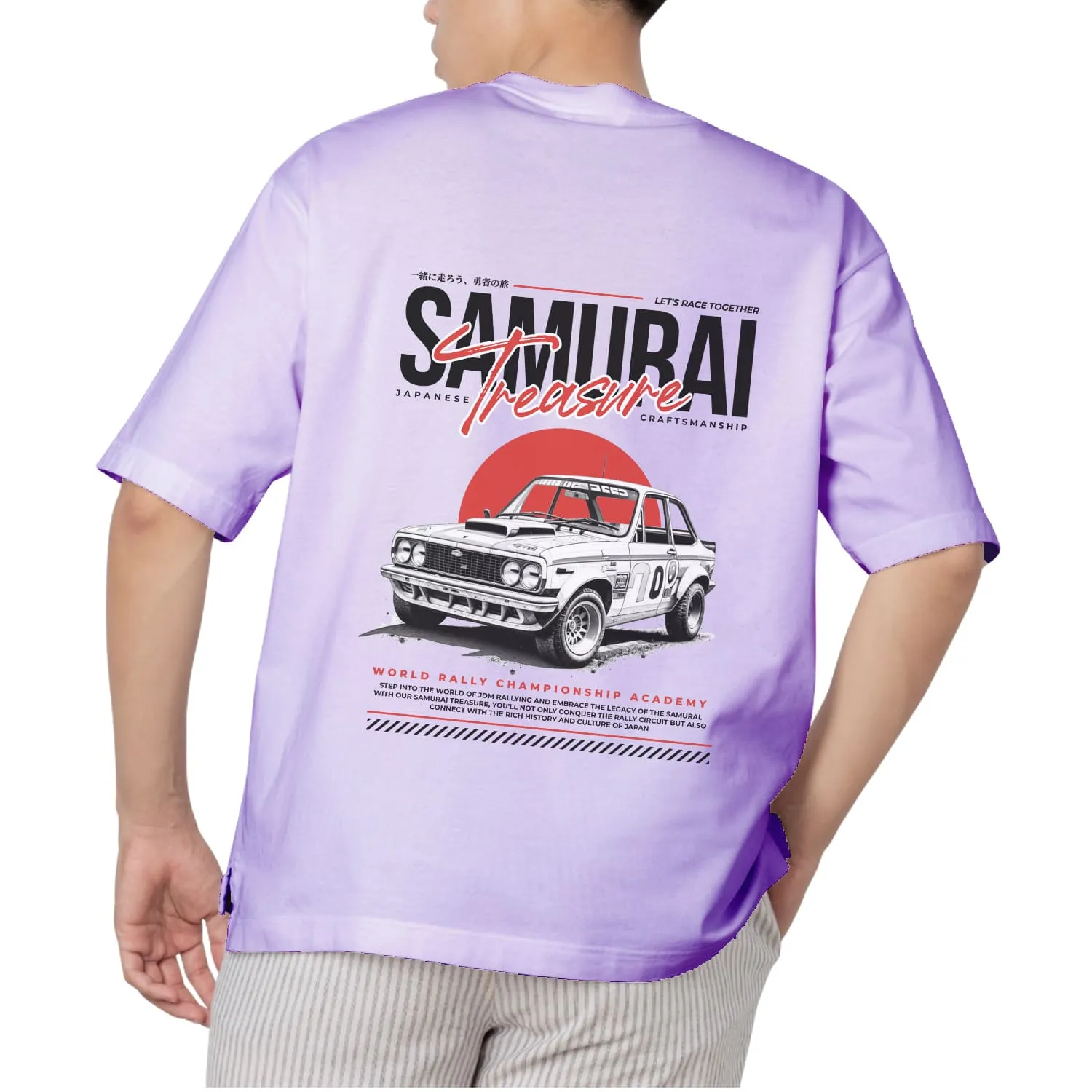 Samurai treasure Oversized T-shirt