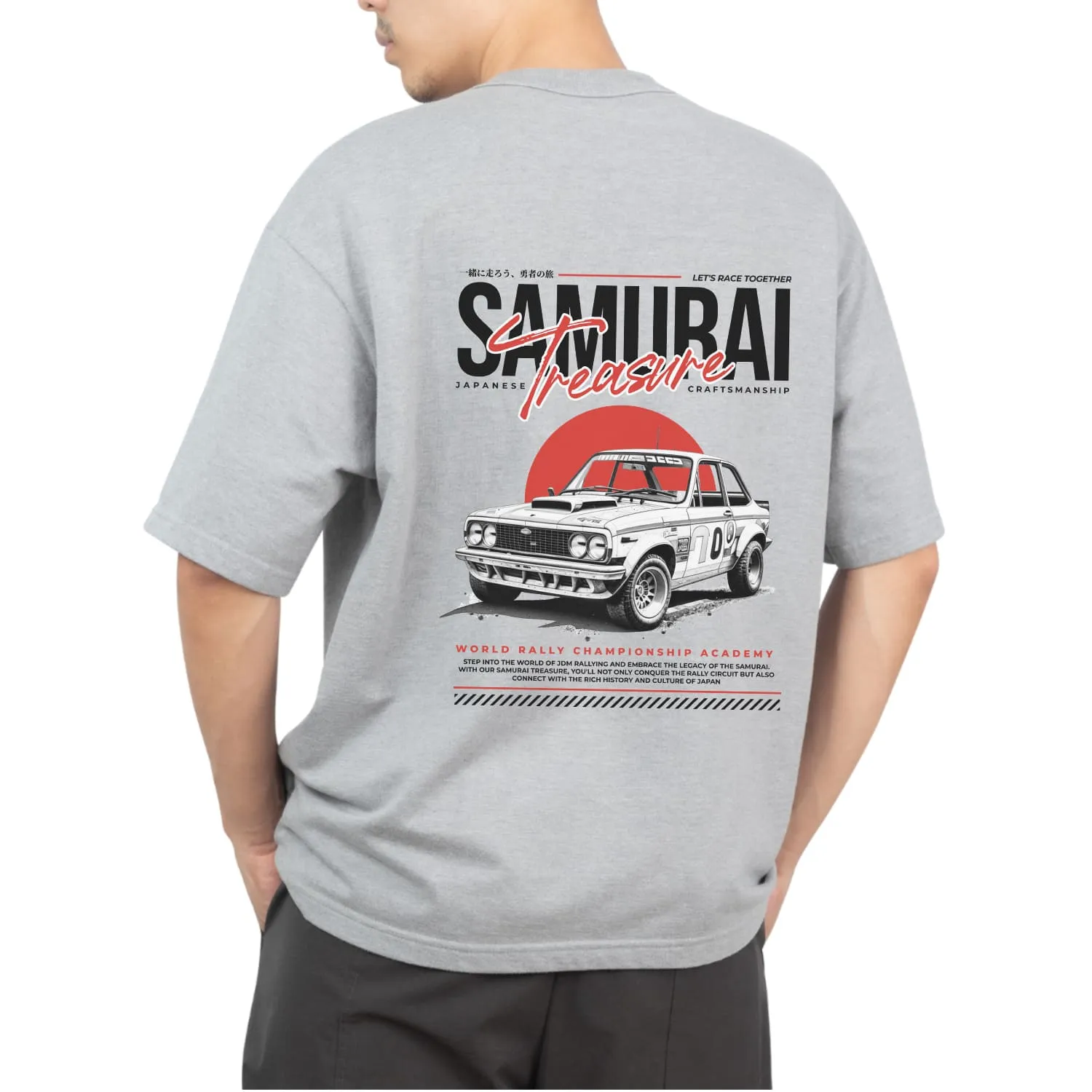 Samurai treasure Oversized T-shirt