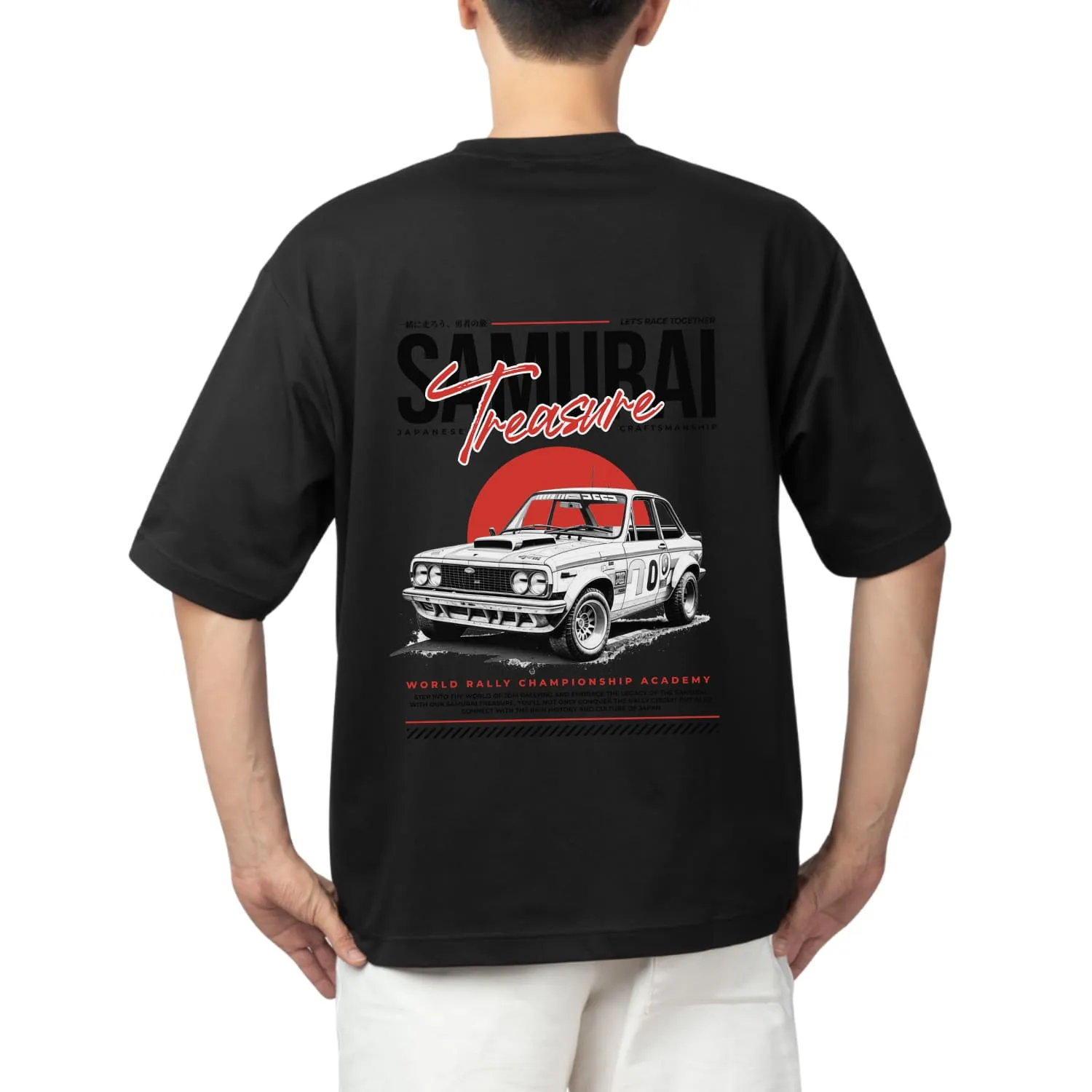 Samurai treasure Oversized T-shirt