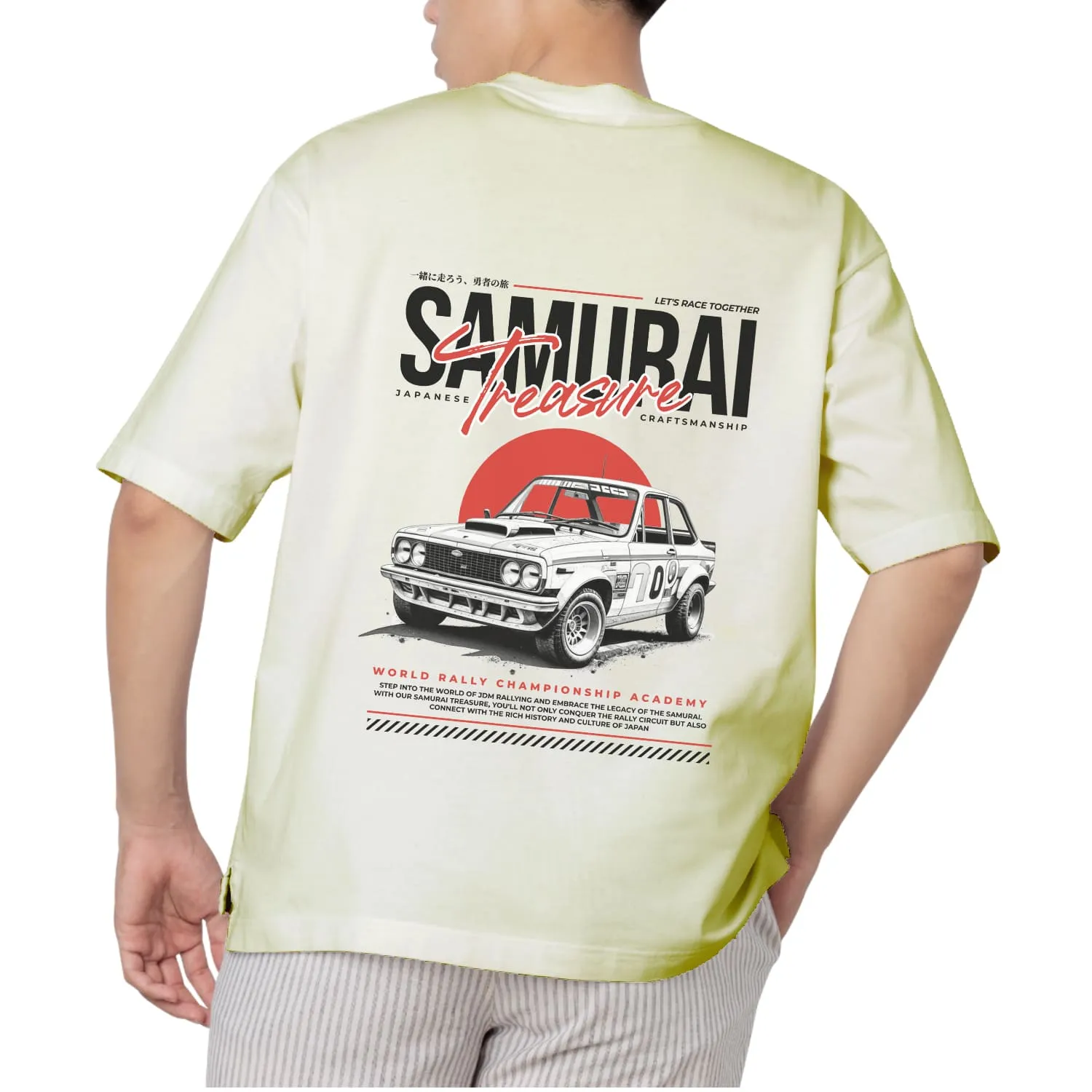 Samurai treasure Oversized T-shirt