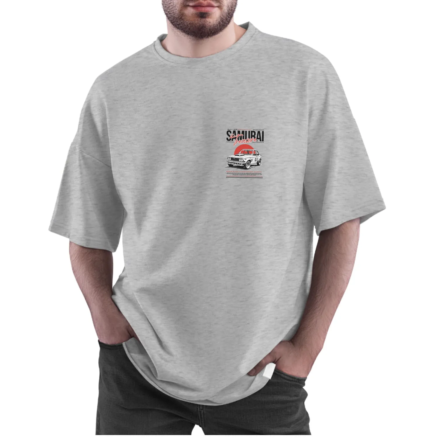 Samurai treasure Oversized T-shirt