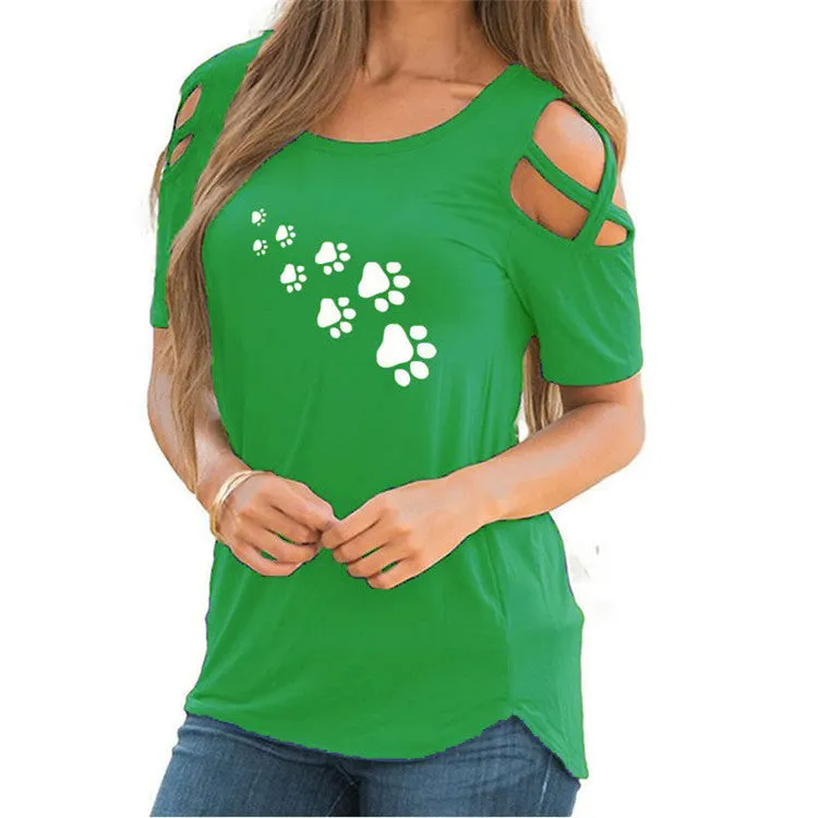 Scoop Print T-shirt