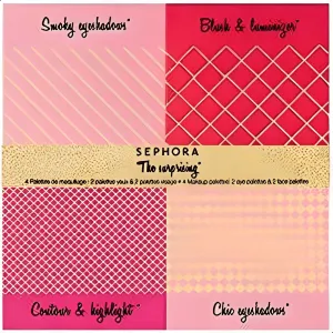 SEPHORA QUARTET: 2 EYE PALETTE & 2 FACE PALETTE