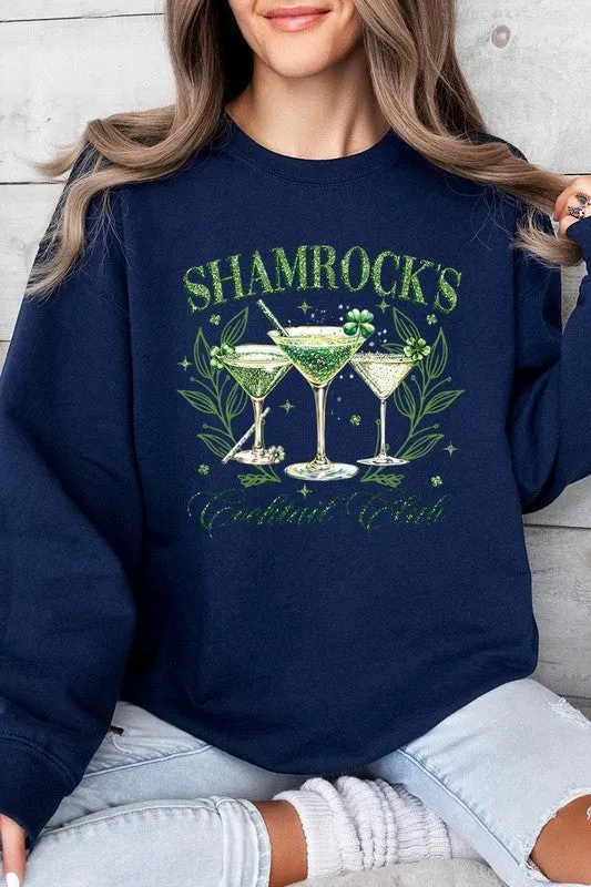 Shamrock's Cocktail Club Graphic Plus Sweatshirt
