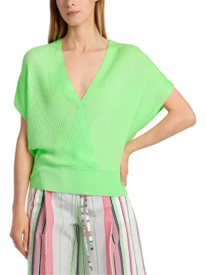 Short Sleeve Wrap Top