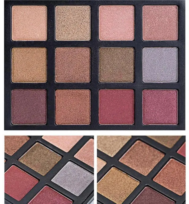 Smoke Glow 12-Color Smokey Eye Shadow Palette