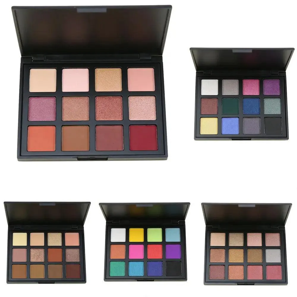 Smoke Glow 12-Color Smokey Eye Shadow Palette