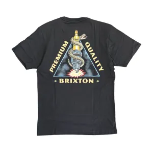 Sparky Short Sleeve Tailored Shirt - Black