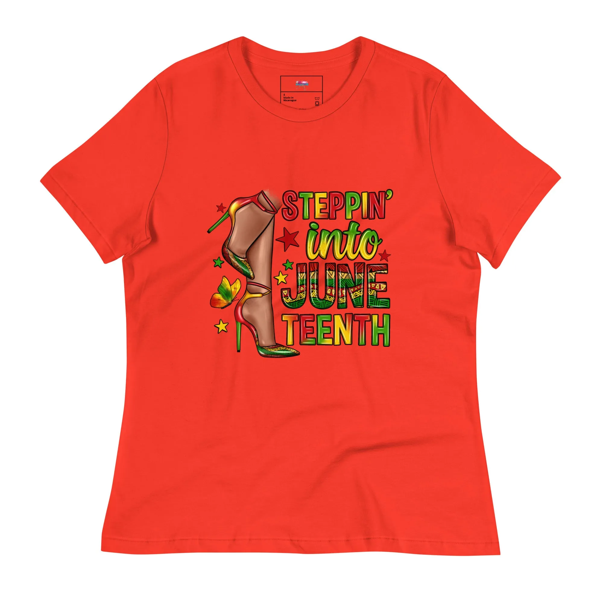 Stepping Into T-Shirt