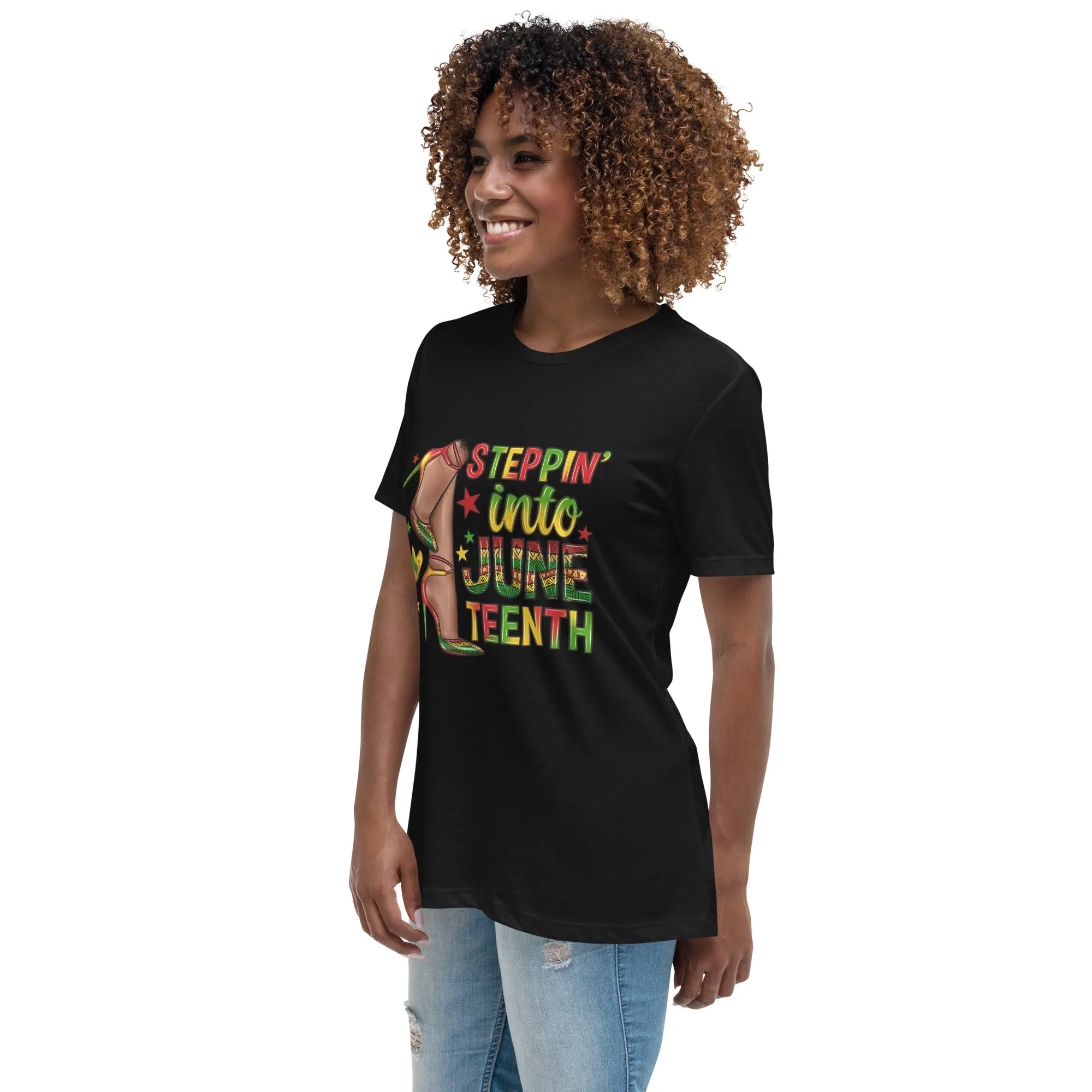 Stepping Into T-Shirt