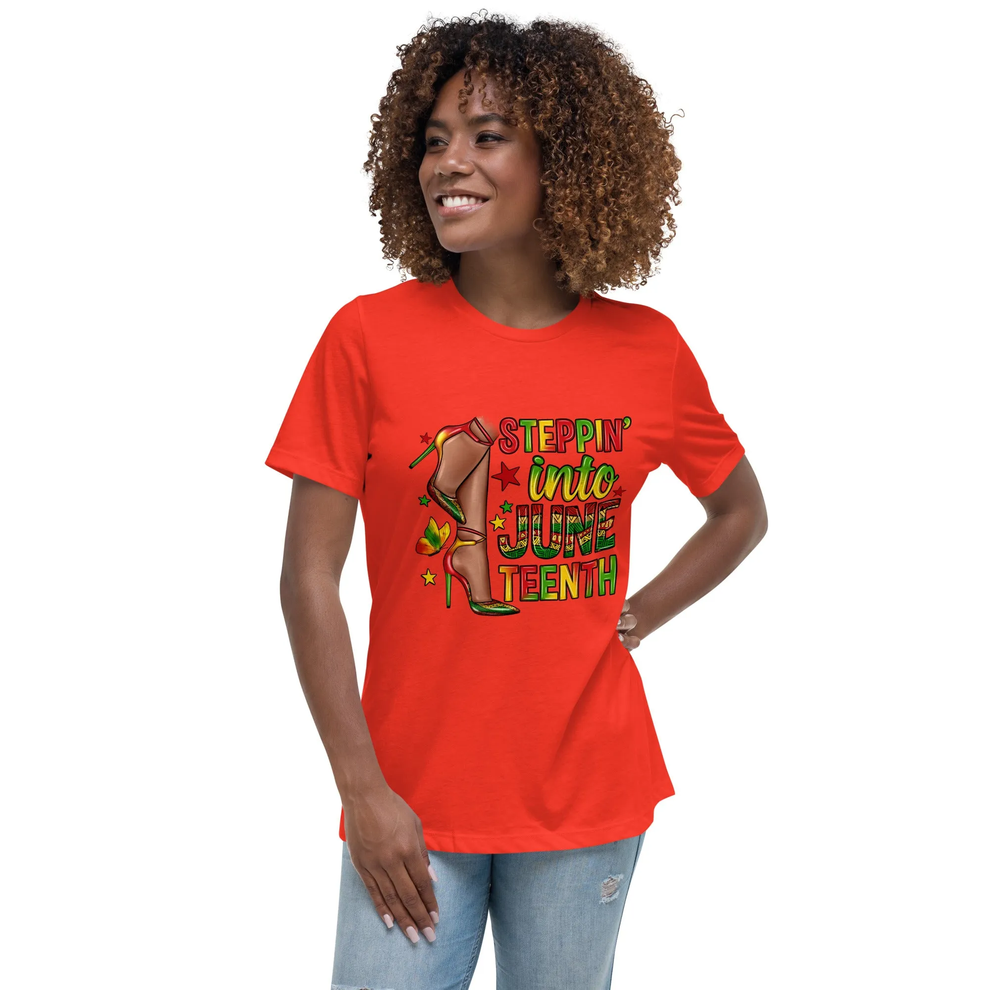 Stepping Into T-Shirt