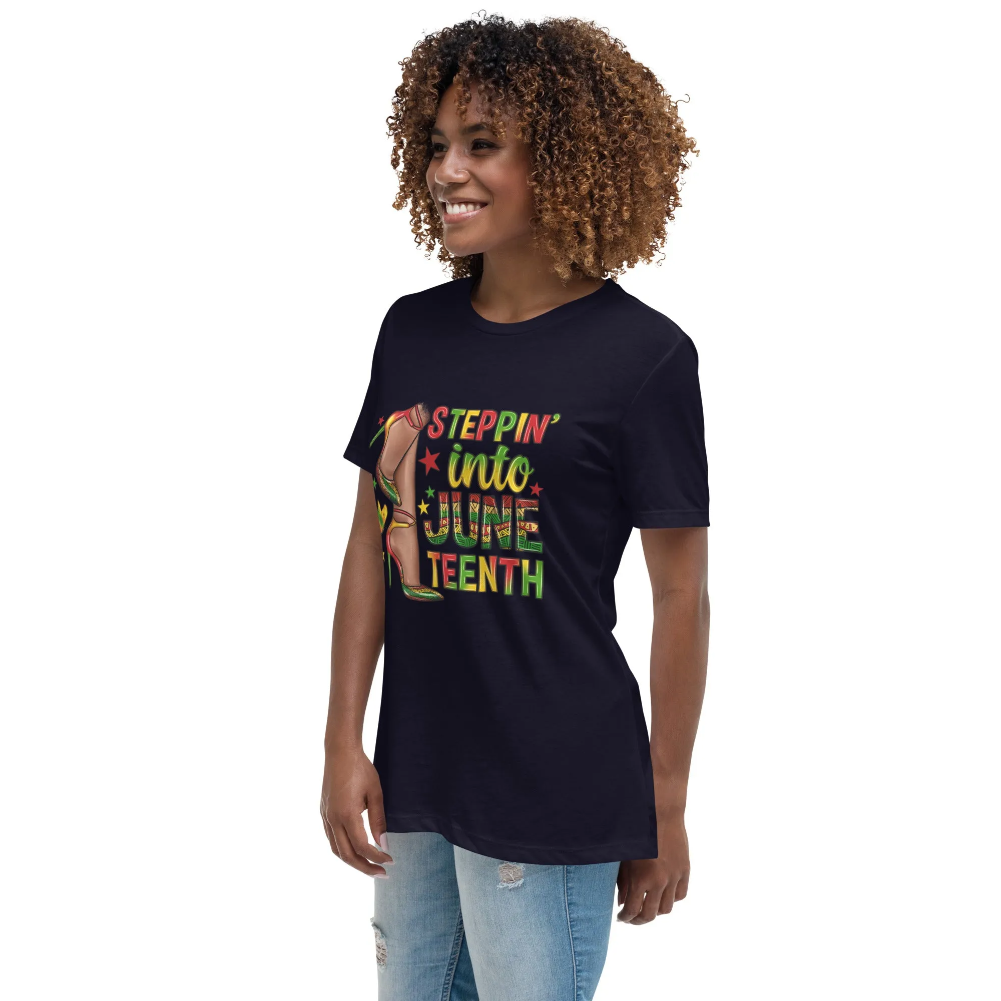 Stepping Into T-Shirt