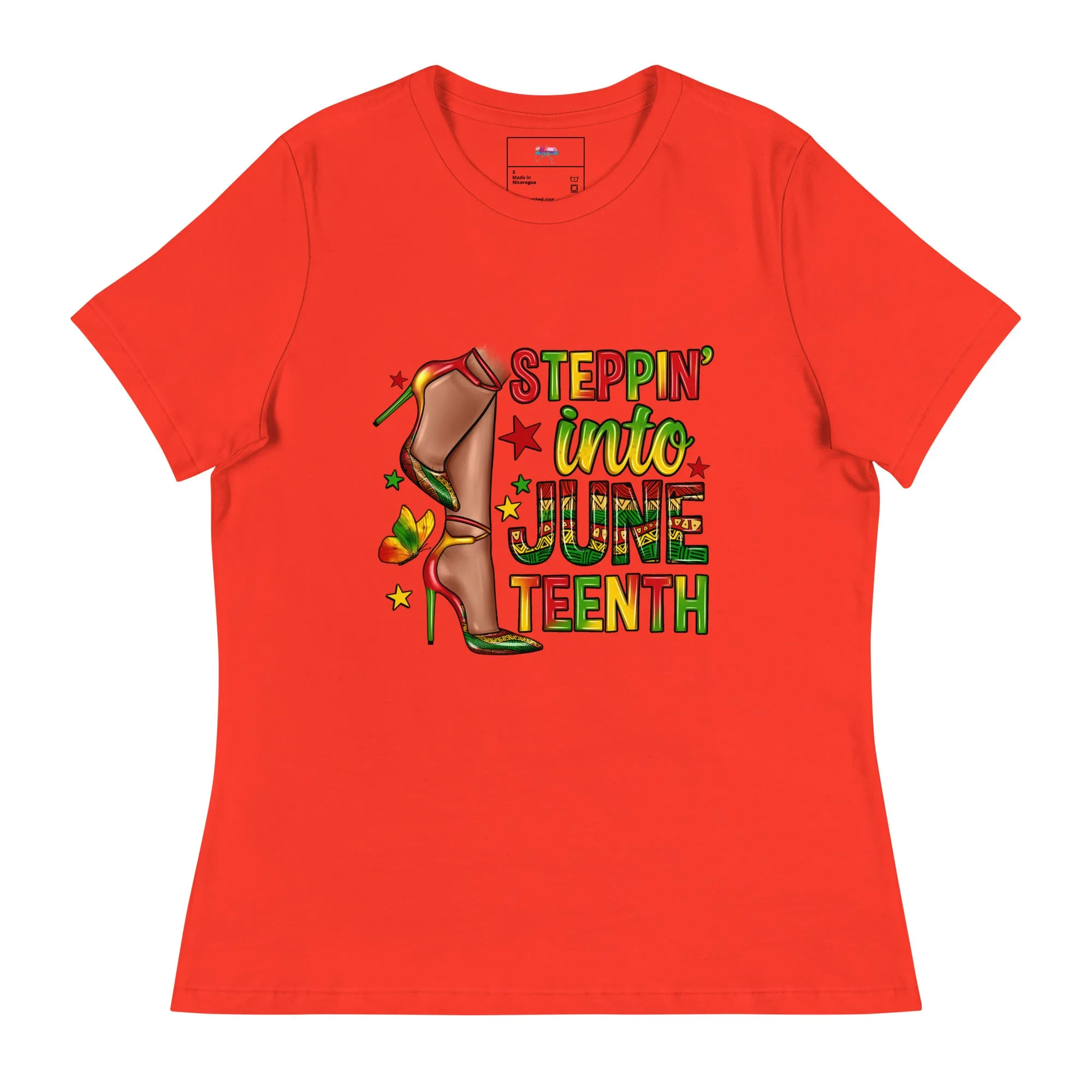 Stepping Into T-Shirt