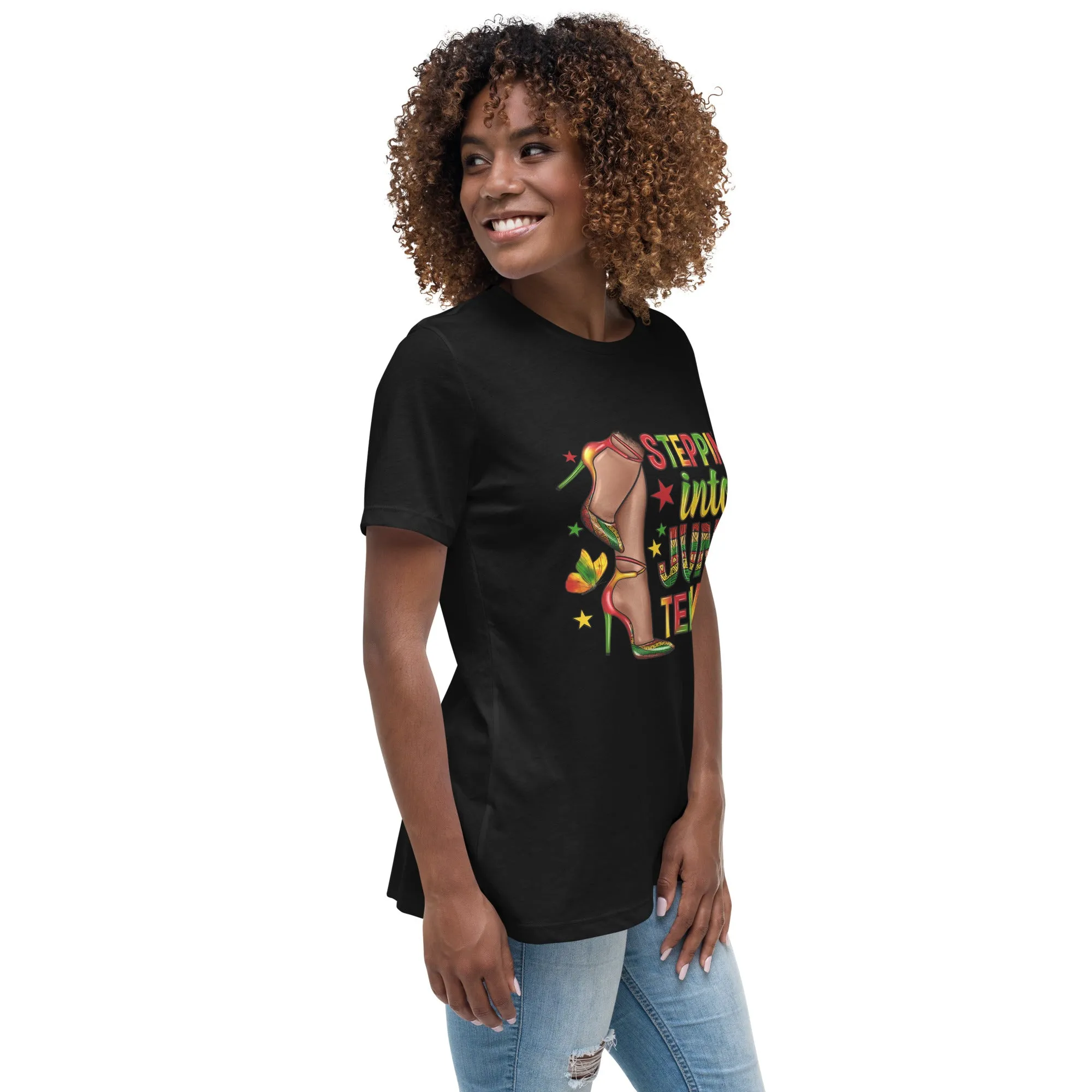 Stepping Into T-Shirt