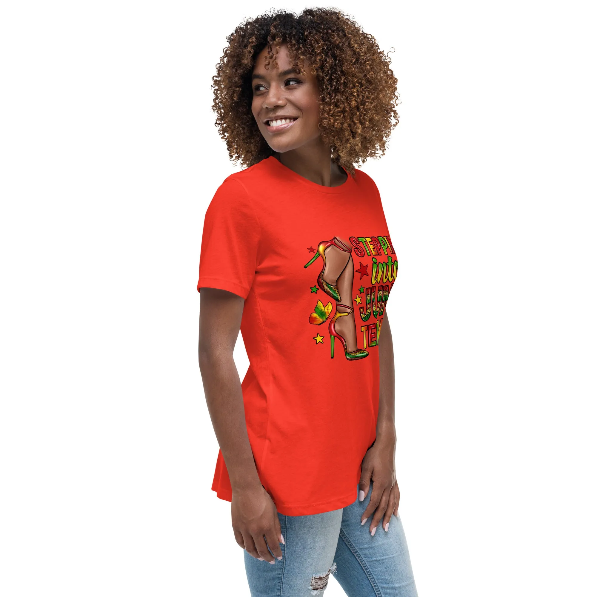 Stepping Into T-Shirt