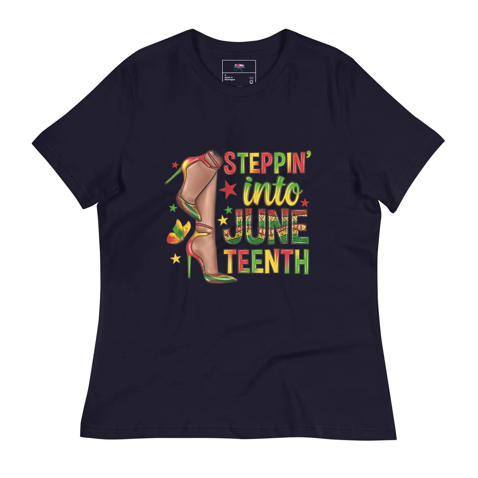 Stepping Into T-Shirt