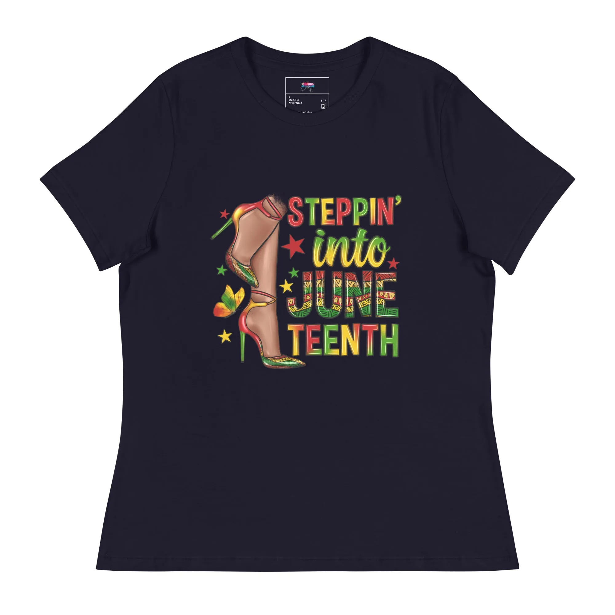 Stepping Into T-Shirt