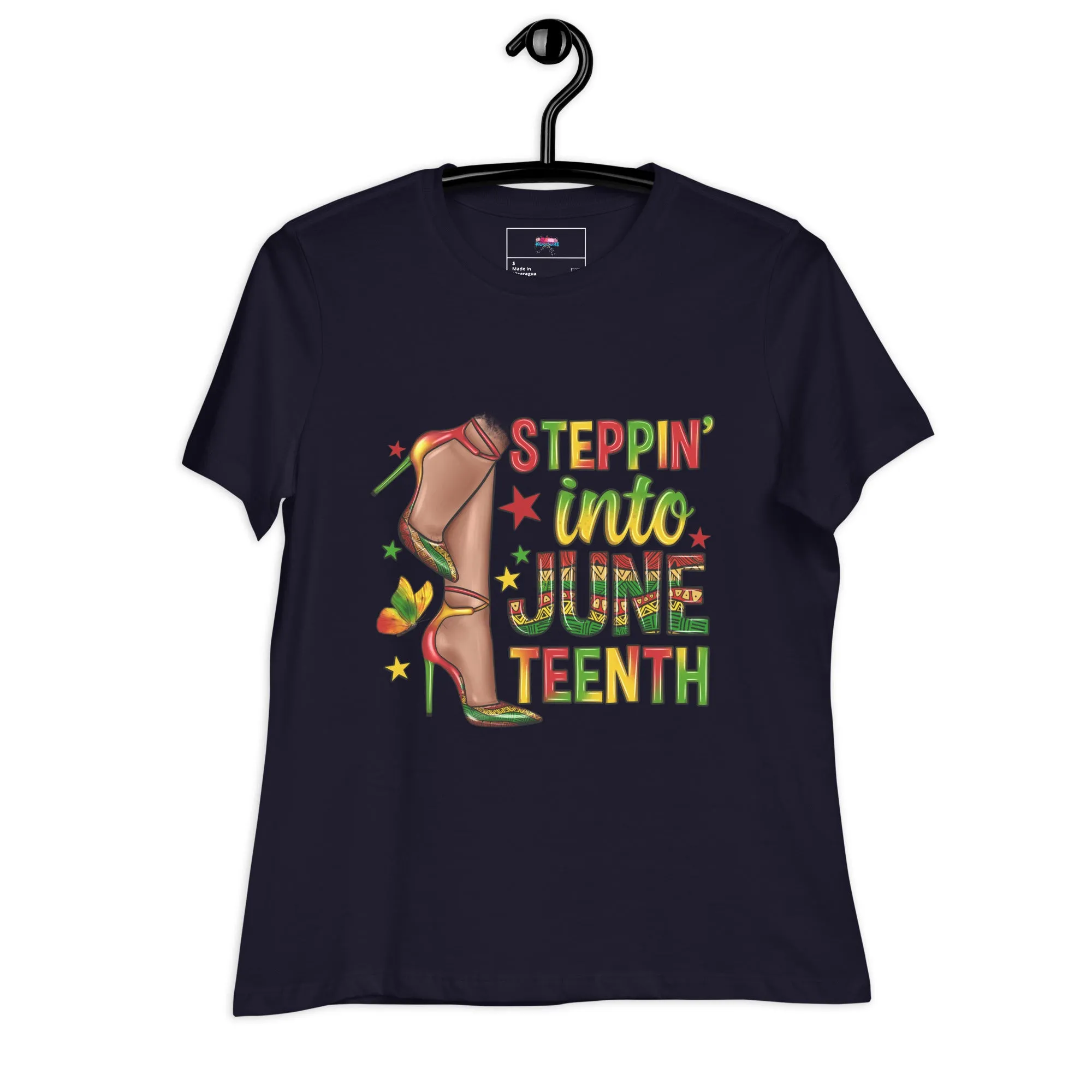Stepping Into T-Shirt