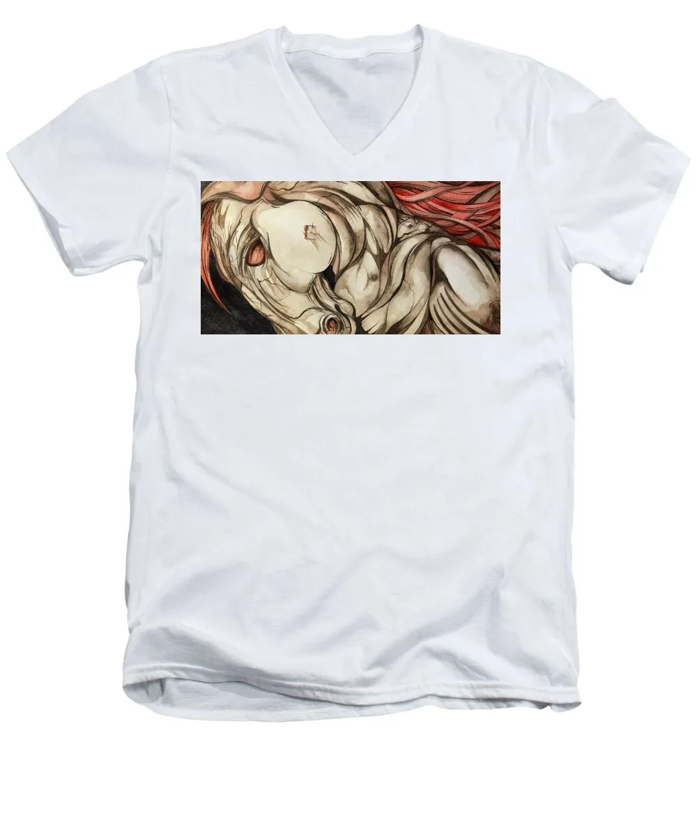 Stone Horse - Men's V-Neck T-Shirt