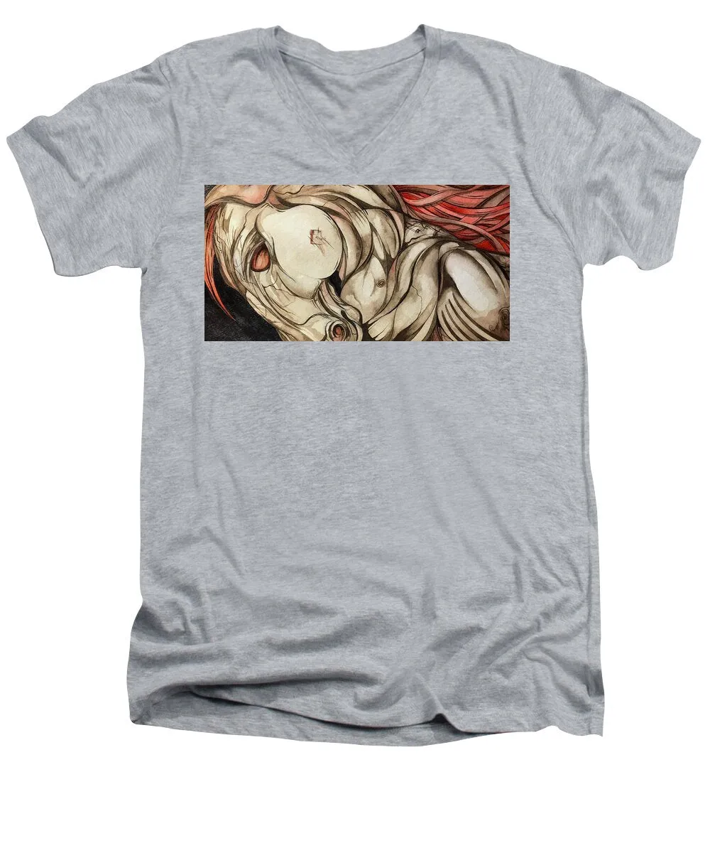 Stone Horse - Men's V-Neck T-Shirt