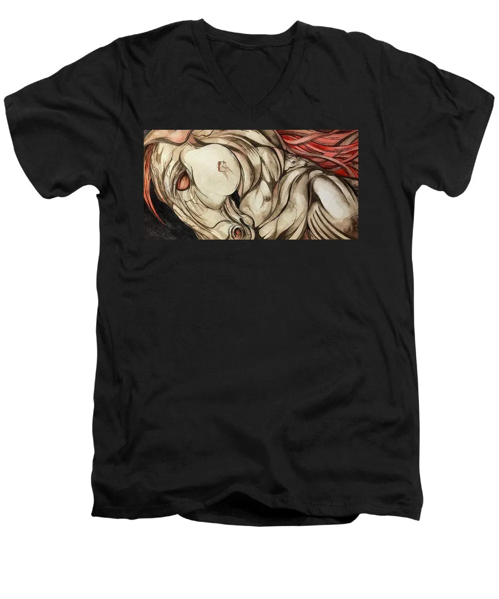 Stone Horse - Men's V-Neck T-Shirt