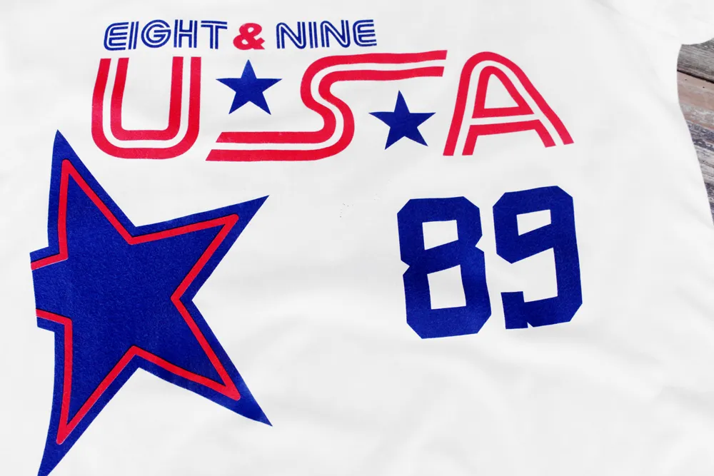 Stoner Hockey Jersey Tee White