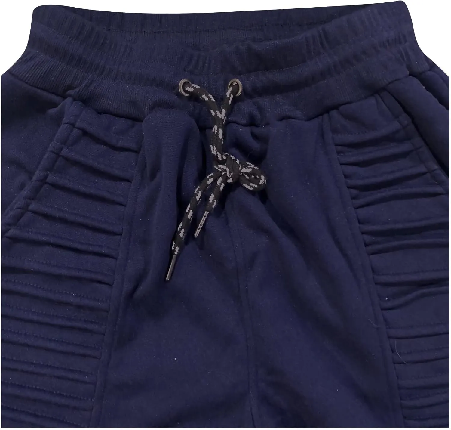 Stretch Fit Cargo Work Pants for Men 2023 Drawstring Hiking Jogger Athletic Pants Casual Beam Feet Sweatpants