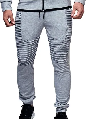 Stretch Fit Cargo Work Pants for Men 2023 Drawstring Hiking Jogger Athletic Pants Casual Beam Feet Sweatpants
