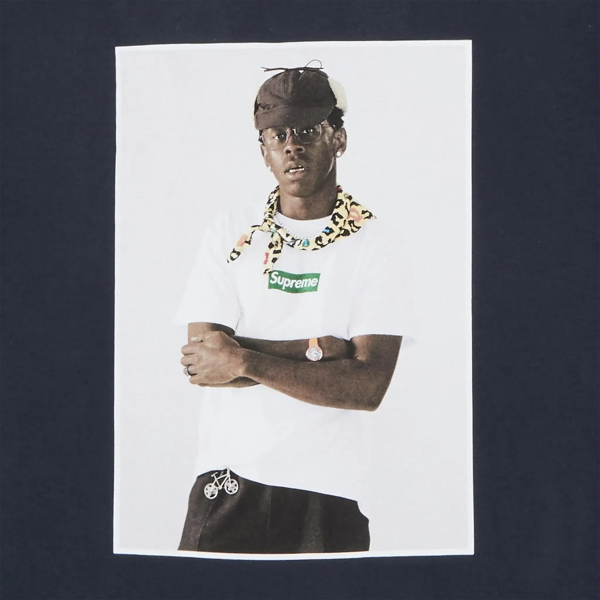 Supreme Tyler The Creator Navy T Shirt