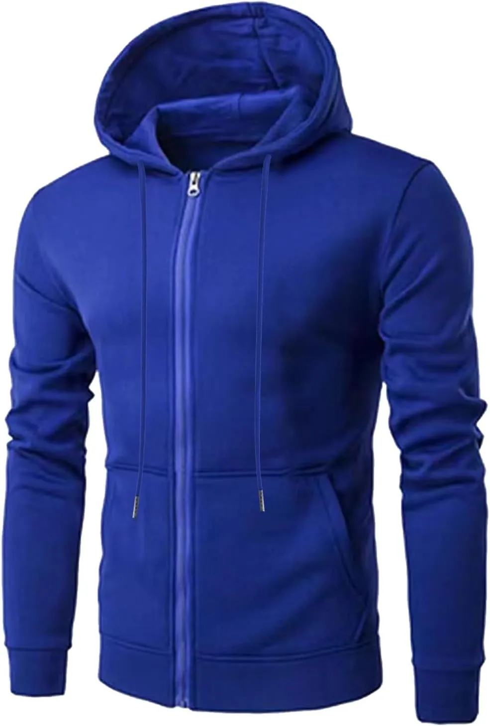 Sweatshirts for Men Hoodies Zipper,Mens Hooded Sweatshirts Fleece Hoodies Athletic Winter Long Sleeve Zip Up Pullover