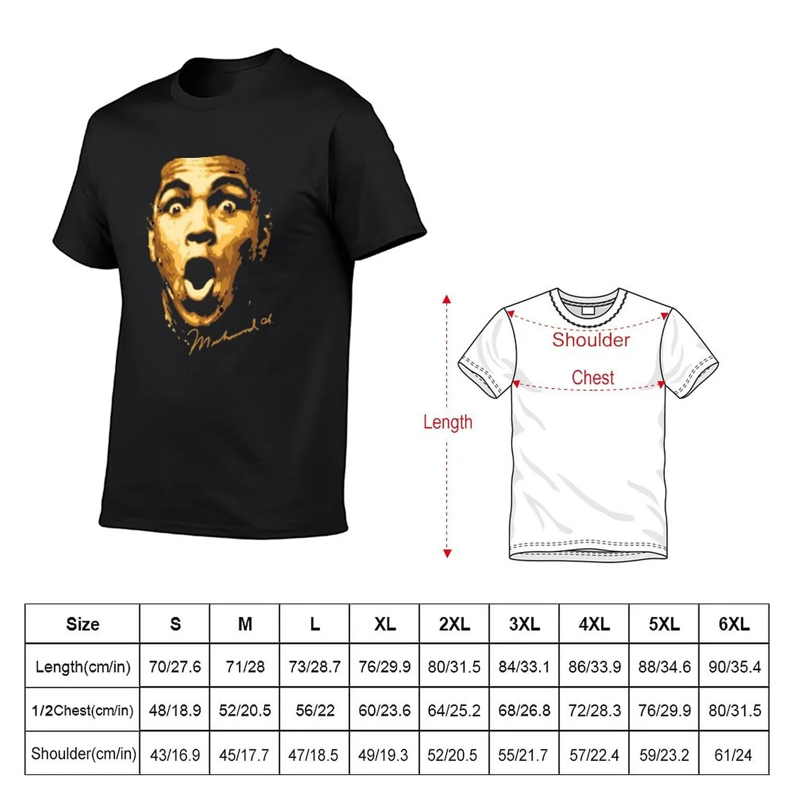 T-Shirt Mohamed Ali Expression
