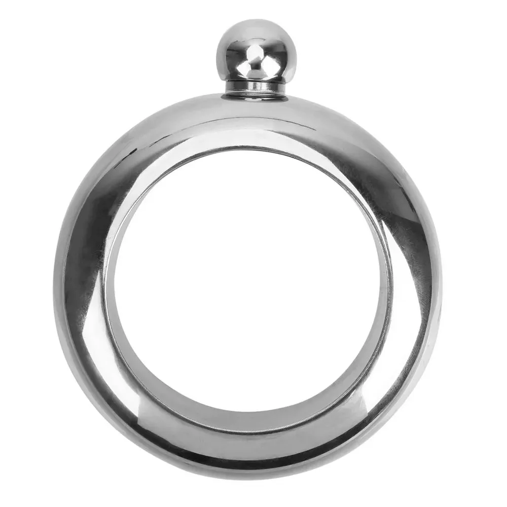 TEEK - 3.5oz Round Chic Hip Bangle Flask