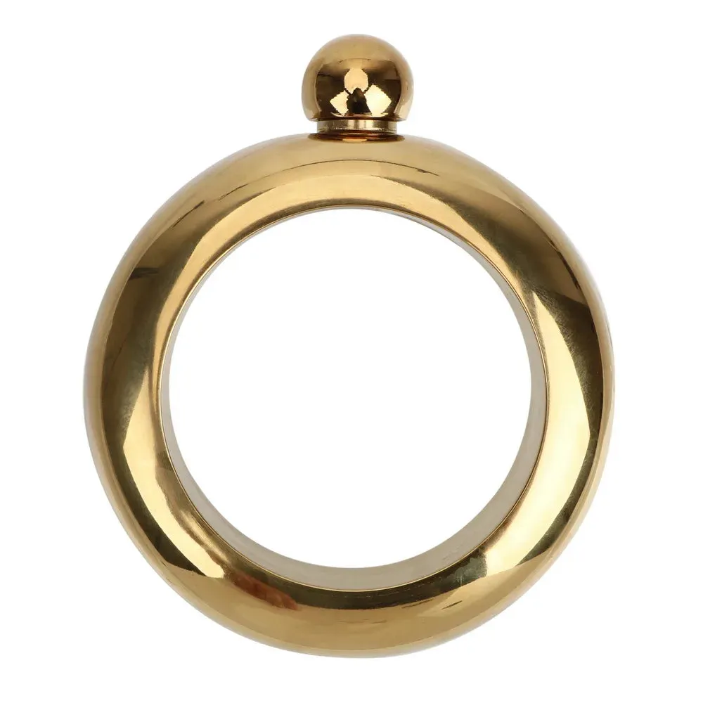 TEEK - 3.5oz Round Chic Hip Bangle Flask