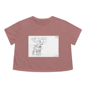Tempus Guardian of the Harvest Women's Flowy Cropped Tee