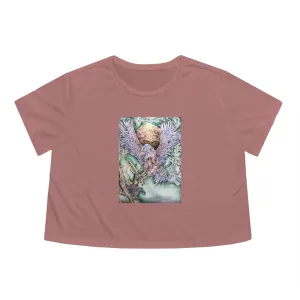 The Key Women's Flowy Cropped Tee