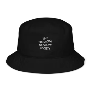 The Negroni Society Organic bucket hat "THE LOGO"