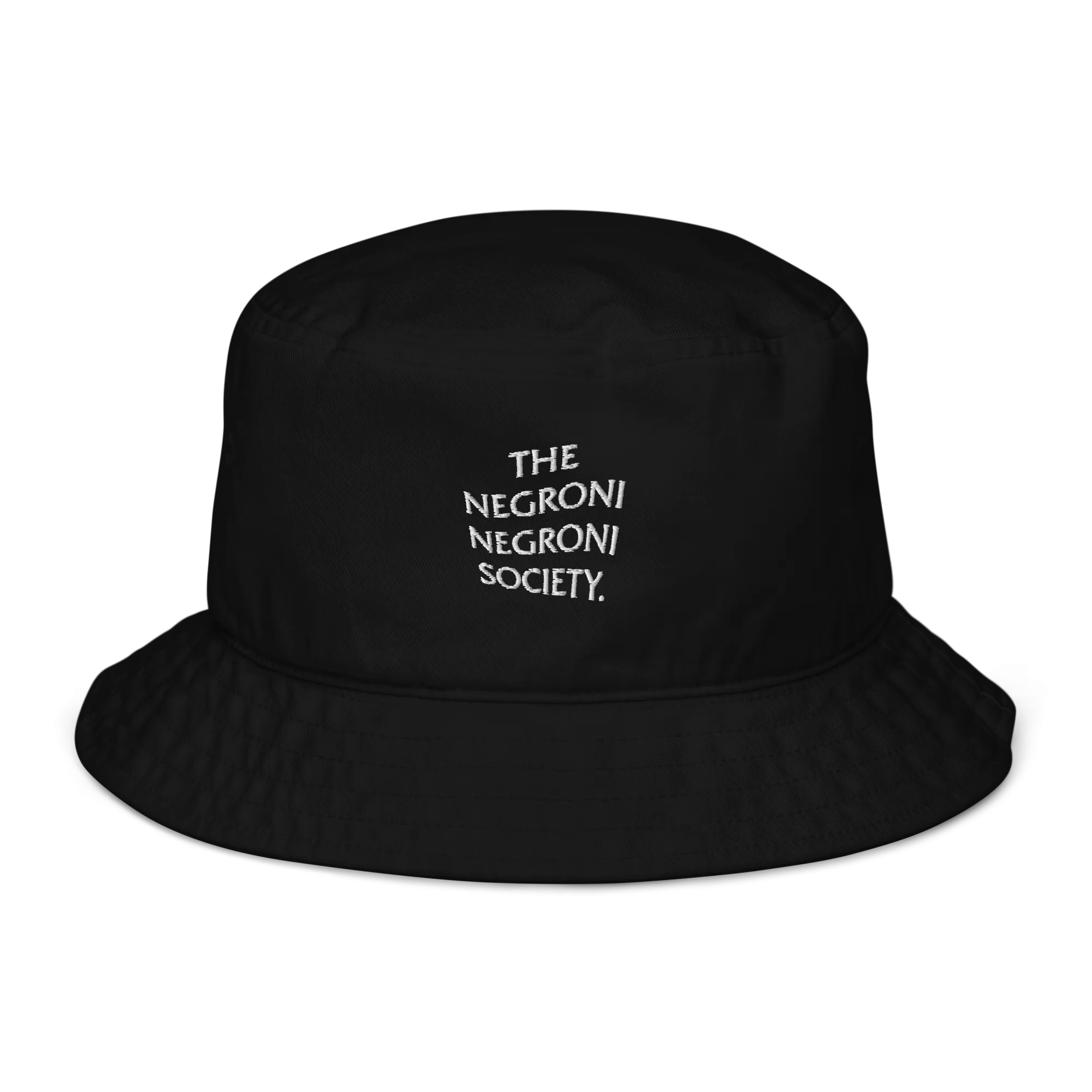 The Negroni Society Organic bucket hat "THE LOGO"