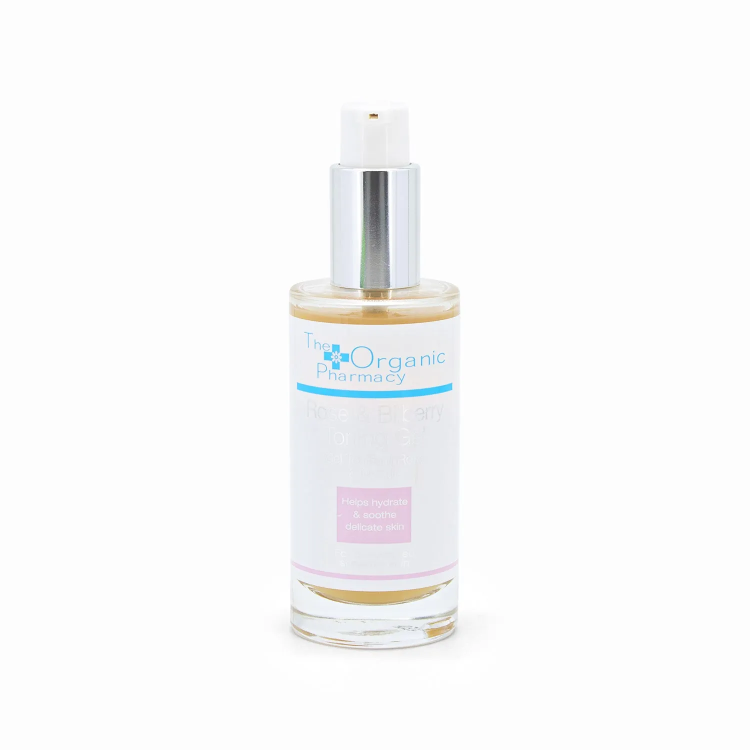 The Organic Pharmacy Rose & Bilberry Toning Gel 1.7oz - Small Amount Missing