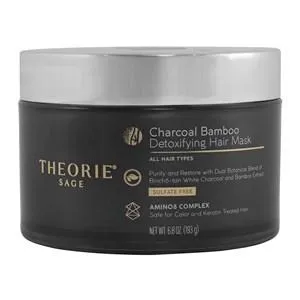 Theorie Charcoal Bamboo Detoxifying Hair Treatment Mask 193g