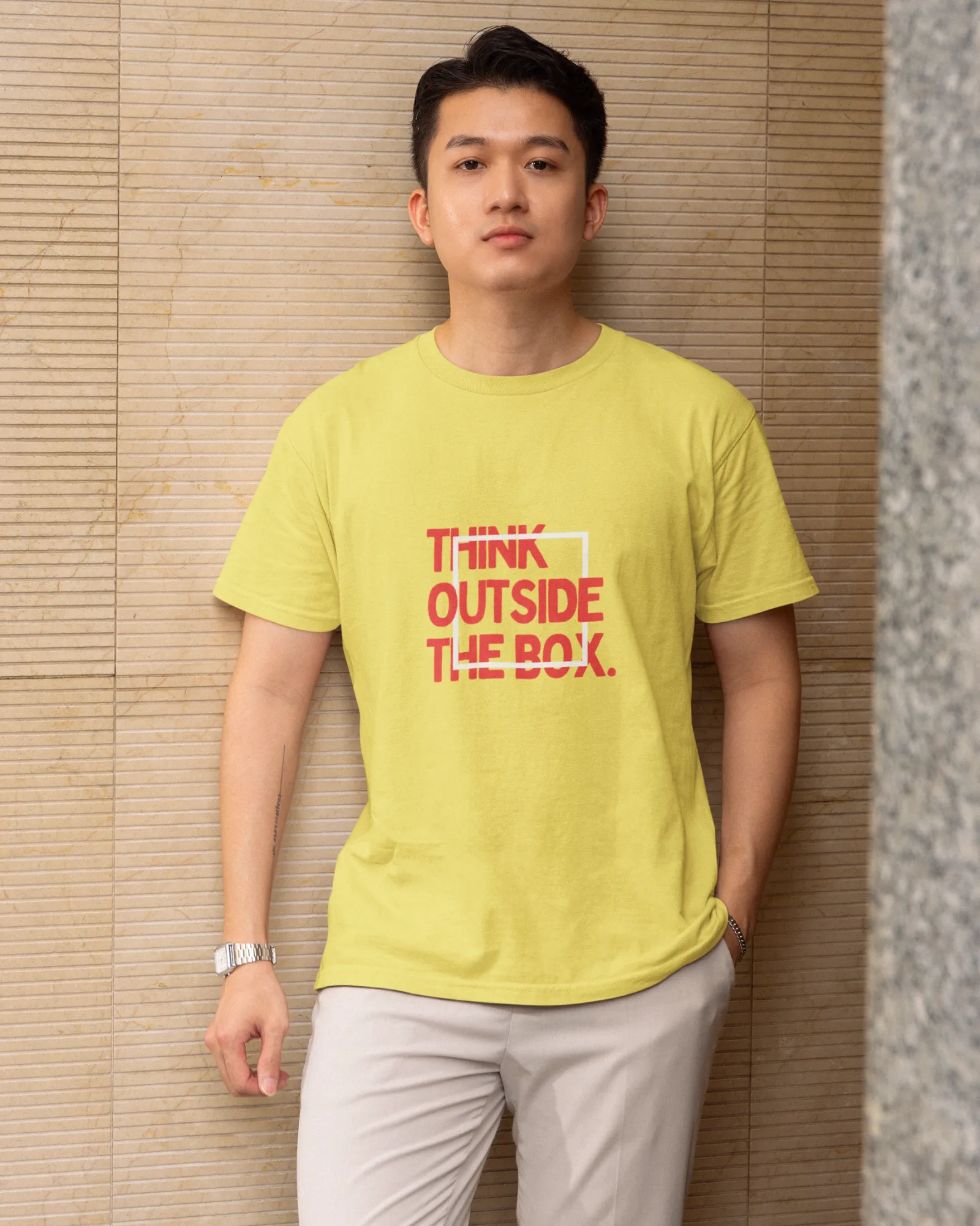Think Outside The Box - Men's H/S Tees