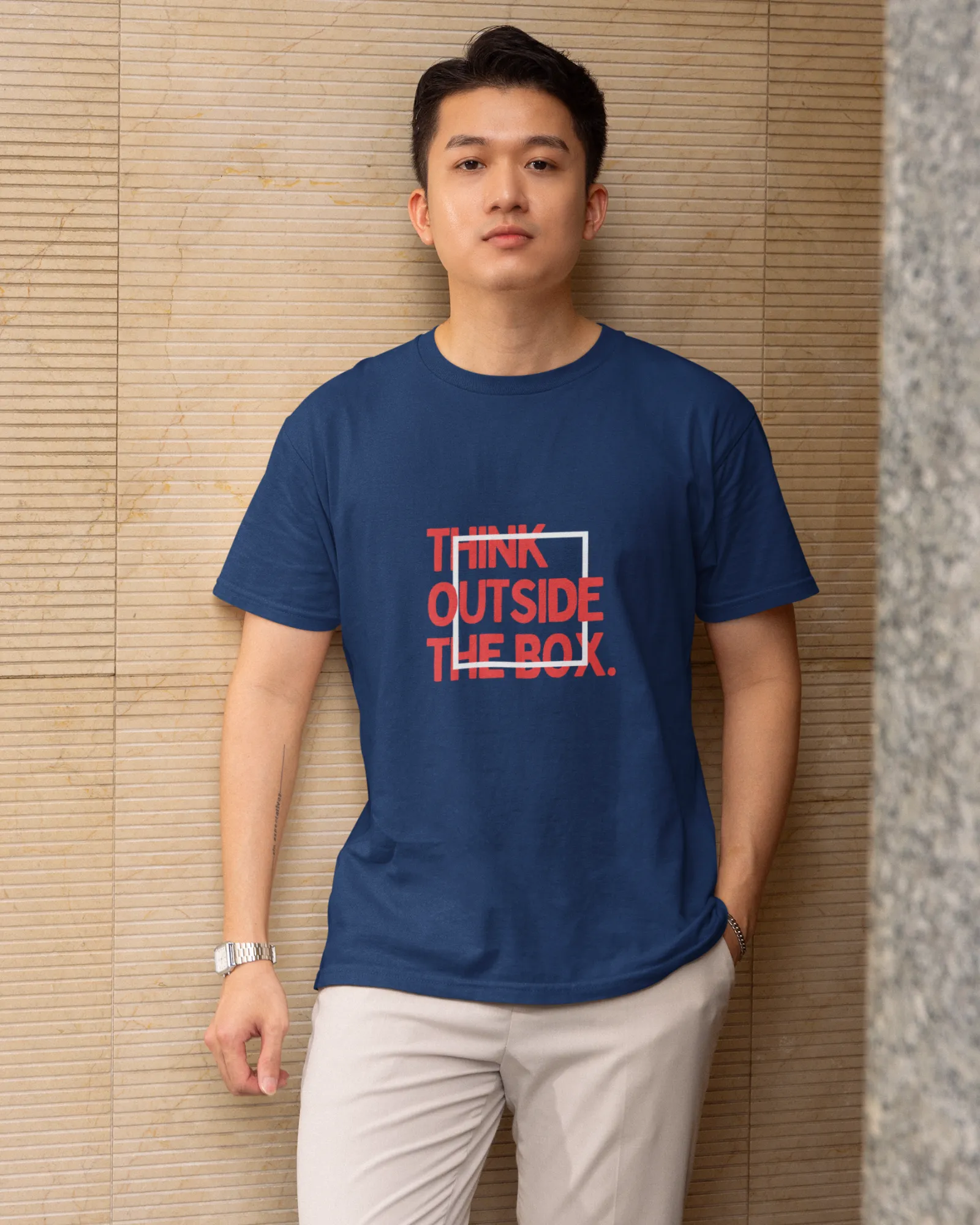 Think Outside The Box - Men's H/S Tees