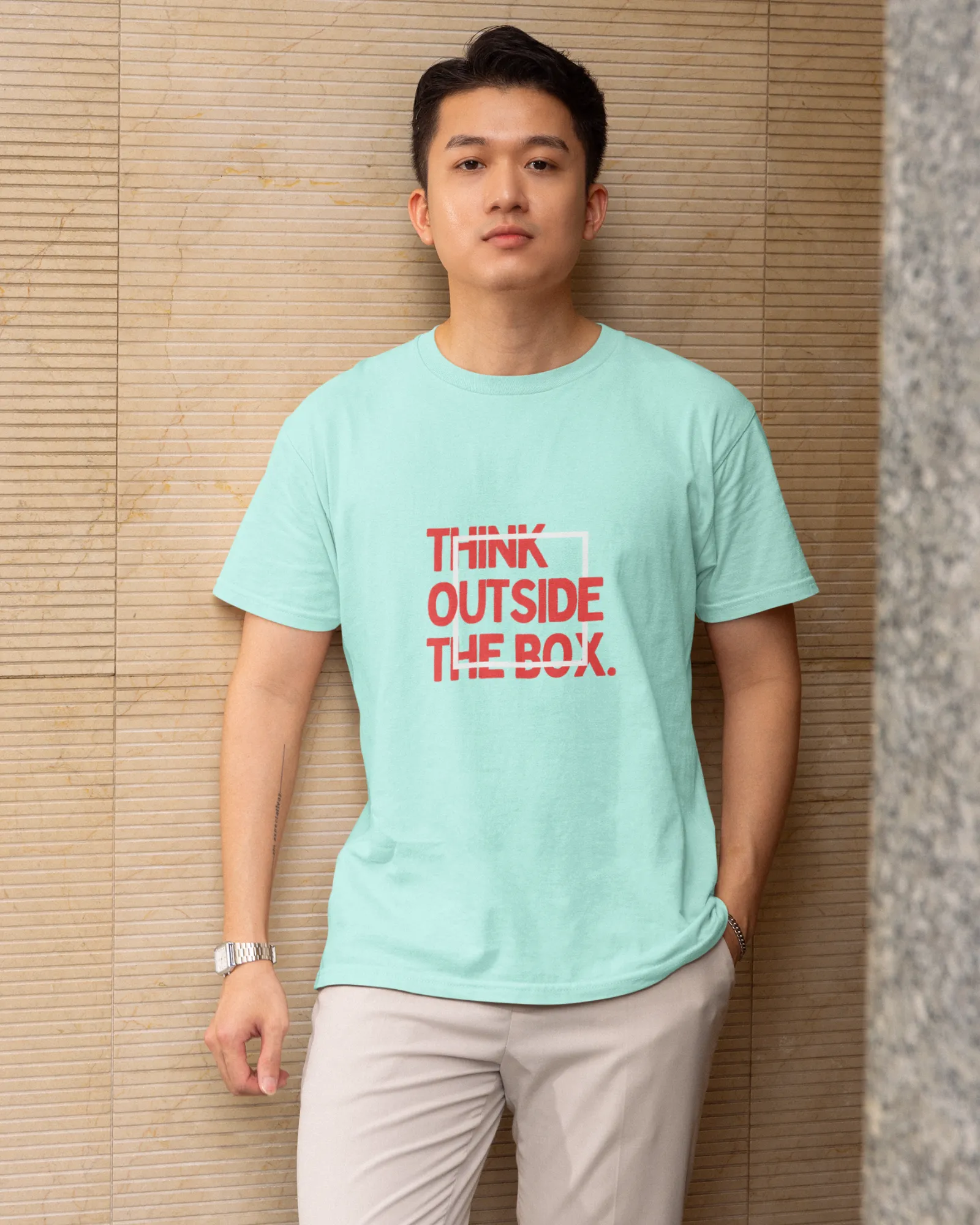 Think Outside The Box - Men's H/S Tees