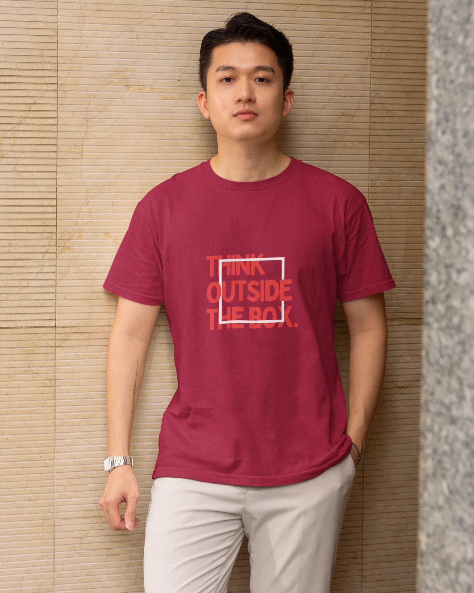 Think Outside The Box - Men's H/S Tees
