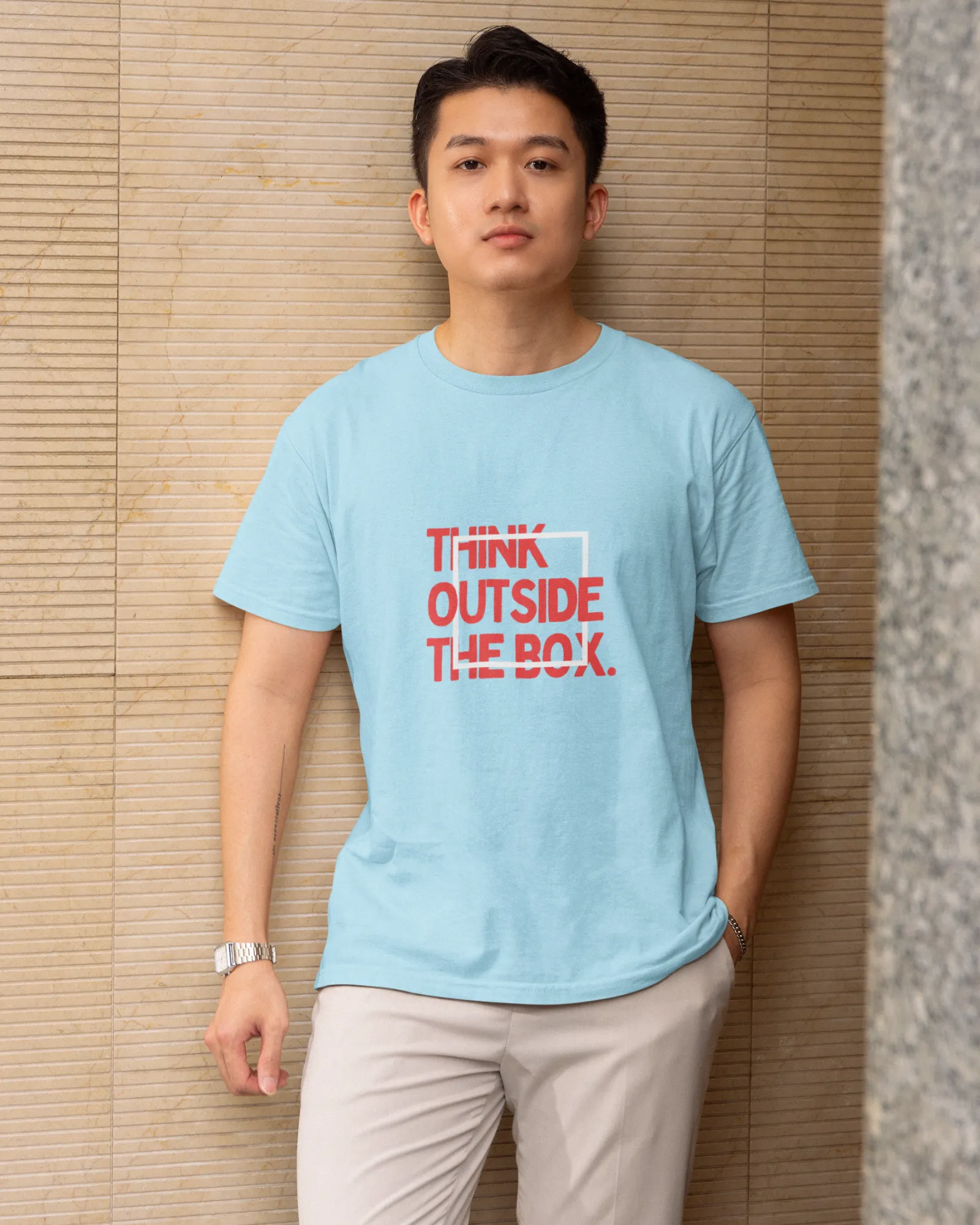 Think Outside The Box - Men's H/S Tees