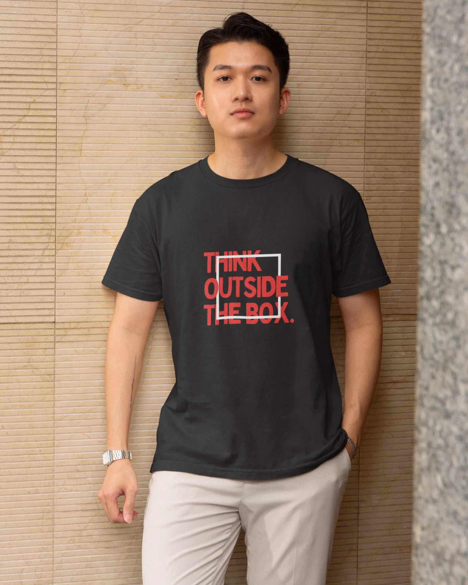 Think Outside The Box - Men's H/S Tees