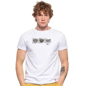 Three Bears Graphic T-Shirt - White